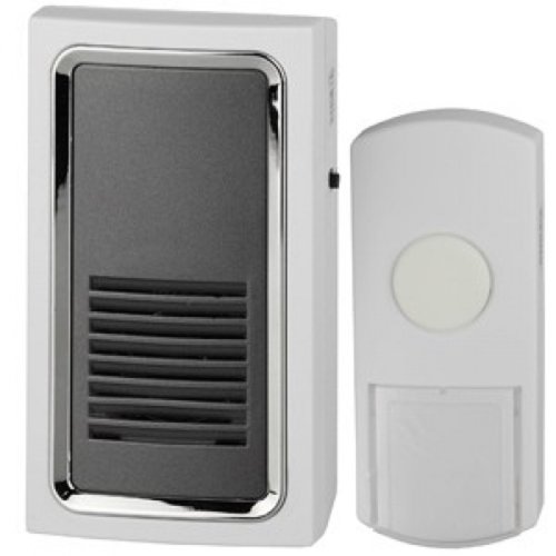 Звонок беспроводной от сети Эра (C96) 6 мелодий бело-черный картинка 